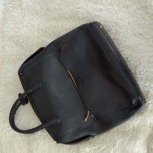 Black Convertible Work Backpack / Tote Bag